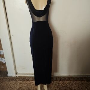 Scott McClintock Midnight Blue Midi Dress